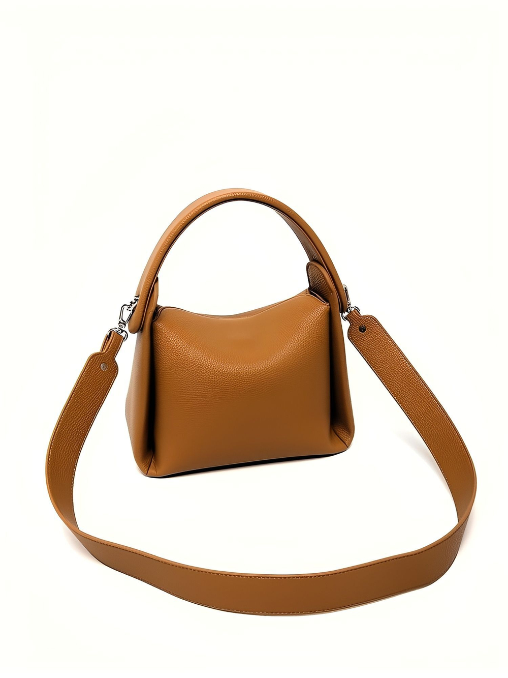 женская сумка на плечо из натуральной кожи