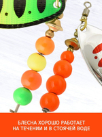 Блесна для рыбалки вращающаяся  Daffy 5,3гр. 005