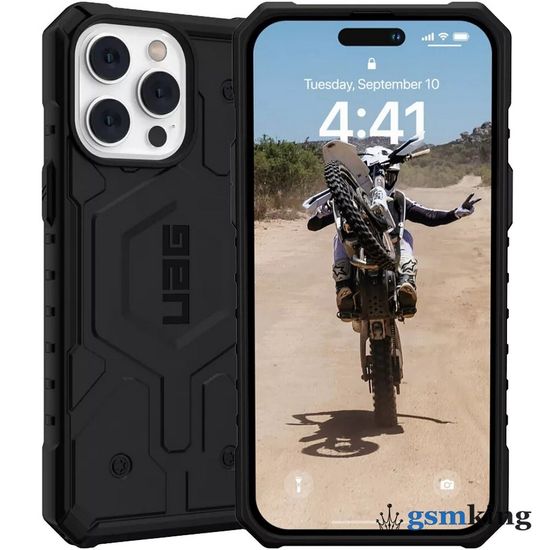 UAG Pathfinder Series Case with MagSafe for Apple iPhone 14 Pro Max Black (Чёрный) 114055114040