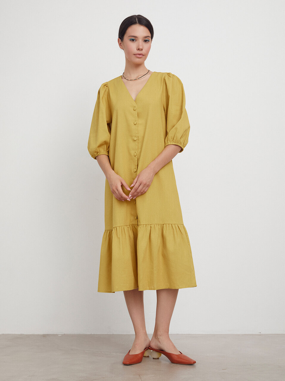 Платье Esmiralda Yellow