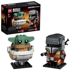 Lego konstruktor Brickheadz 75317 The Mandalorian# & The Child