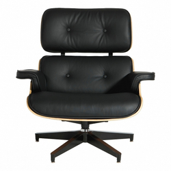 Кресло Eames Lounge с оттоманкой