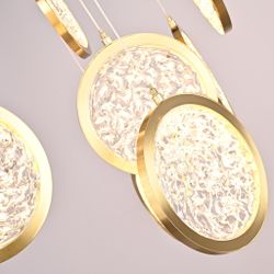 Дизайнерская Подвесная Люстра Луна Lighting Collection D70 By Imperiumloft