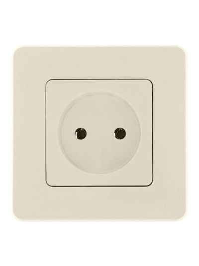 Розетка 1-м СП Inspiria 16А IP20 250В 2P механизм сл. кость IEK 673711