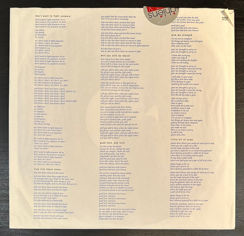 Howard Jones - One To One (Германия 1986г.)