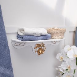 Полочка Лайм средняя Айс Голд