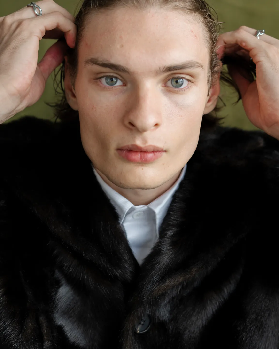 Меховой пиджак 