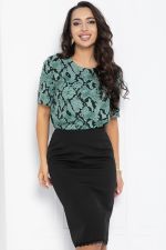 Юбка Рианна (черная) Ю12355-25 LT Collection