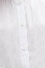 Блуза пышная из фактурного хлопка