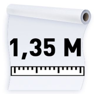 Бумажные фоны шириной 1,35 м