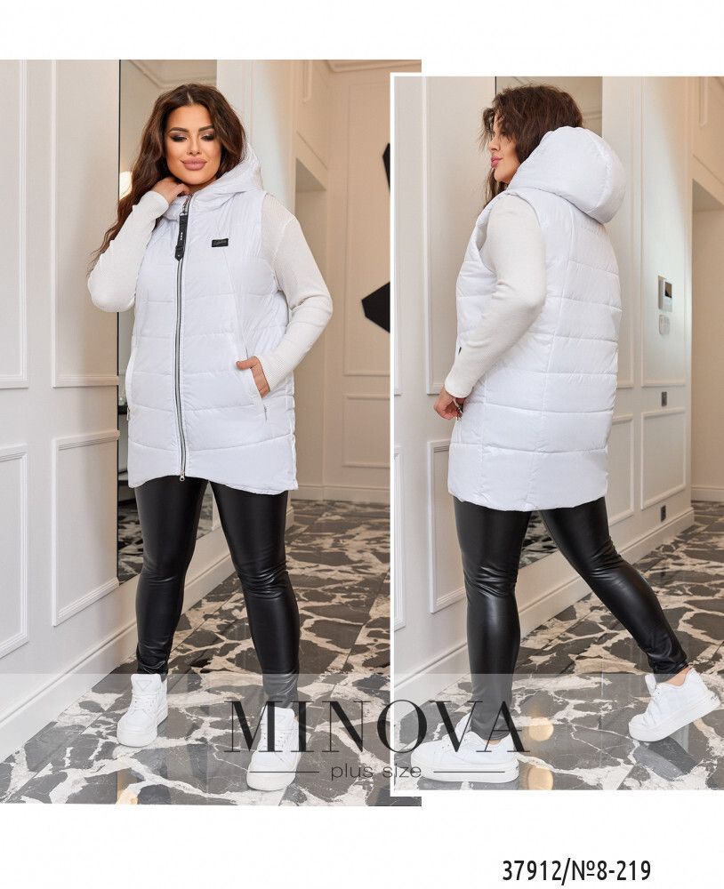 Жилет 8-219-белый Minova