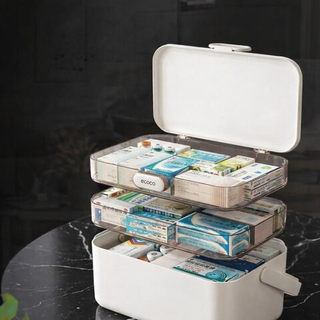 Аптечка домашняя большая контейнер органайзер для лекарств