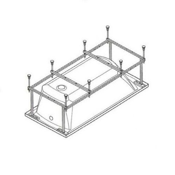 Каркас к прямоугольным ваннам VAGNERPLAST 160x70
