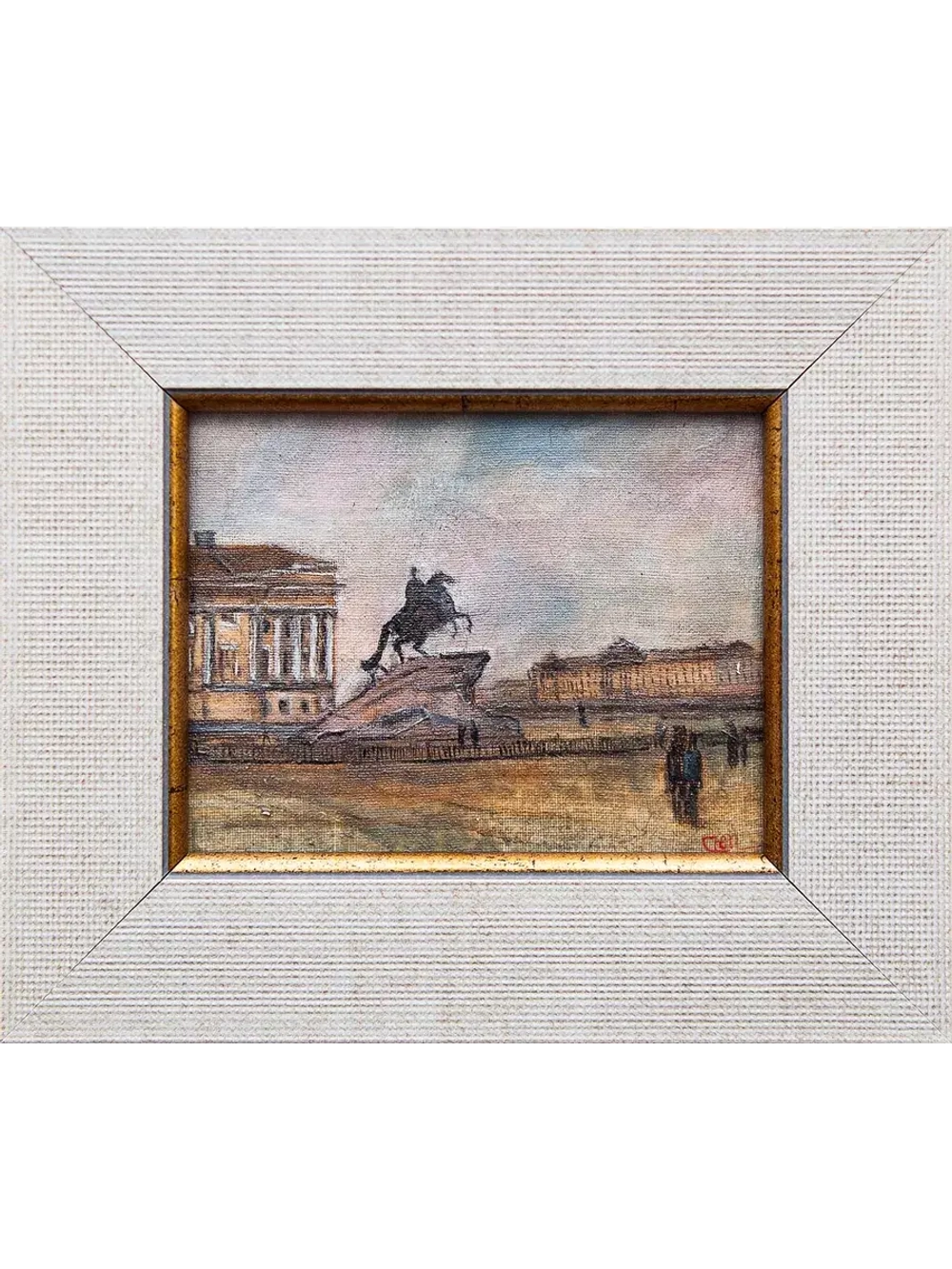 Картина маслом "Виды СПб" Лопухова