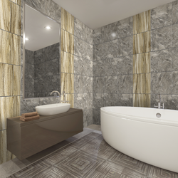 Панель ПВХ фотопечать Аксима узор 2700х250мм