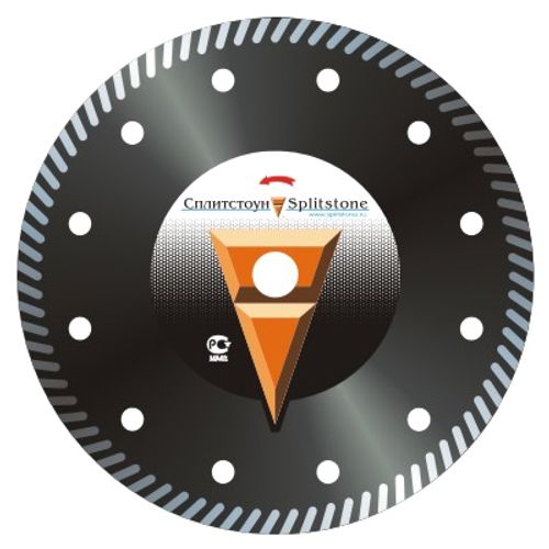 Алмазный диск Сплитстоун Super Turbo 180x2,4x10x22,2, железобетон 10