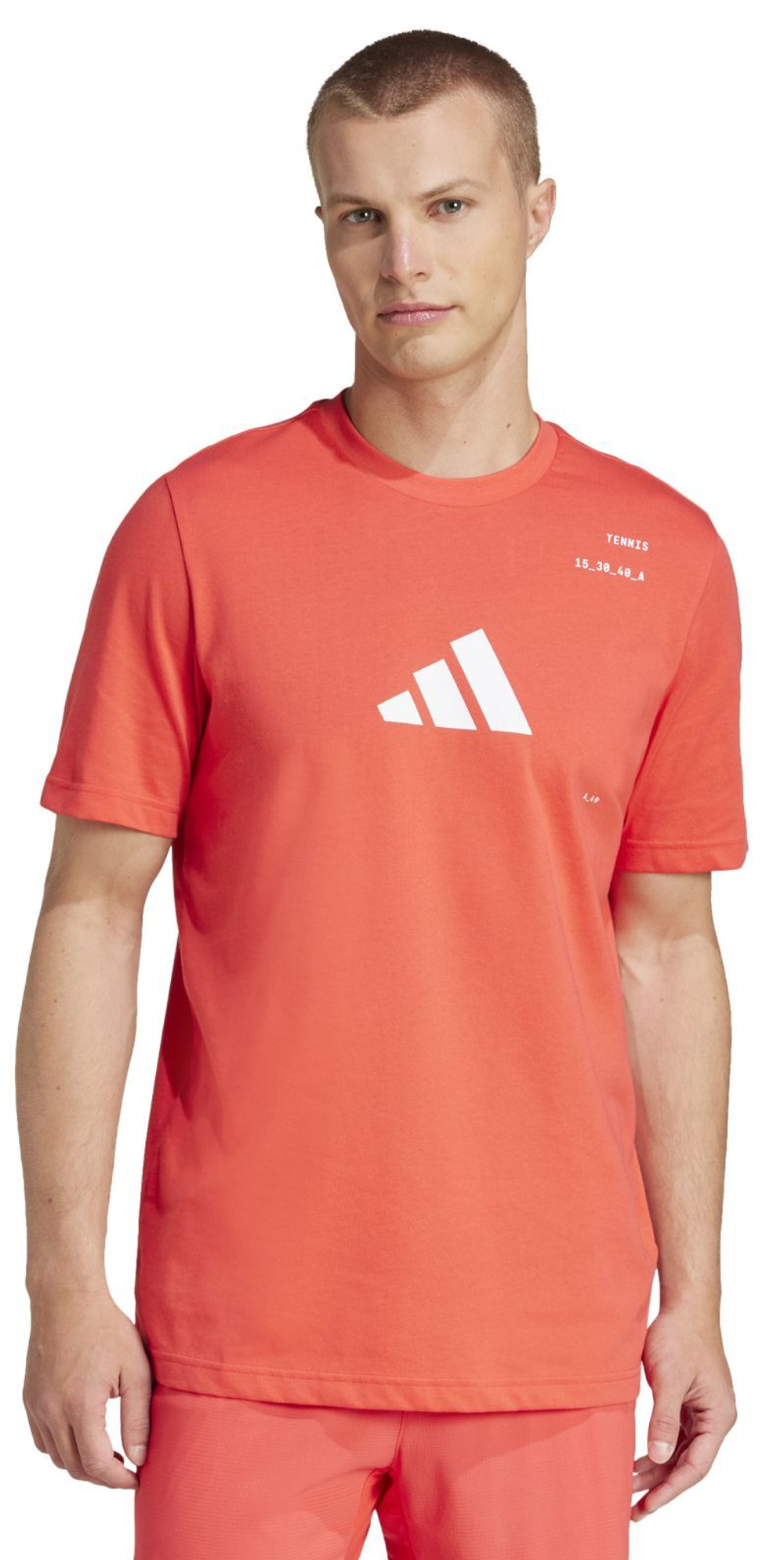 Мужская теннисная футболка Adidas Aeroready Tennis Category Graphic - красный