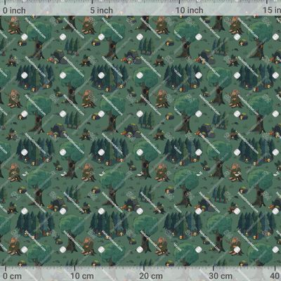 Скандинавская ведьма в сказочном лесу by Tatiana_Koroleva 968 DPI