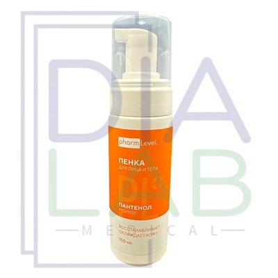 Пантенол пенка после загара для лица и тела, 150 мл