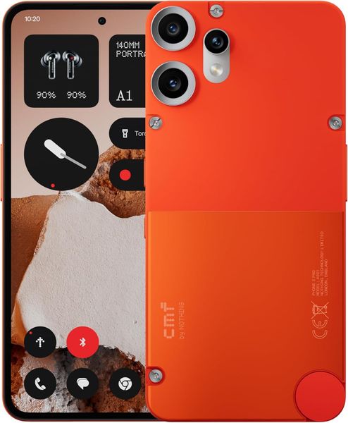 Смартфон CMF Phone 2 Pro 8/128 ГБ, Dual nano SIM, Оранжевый | Orange