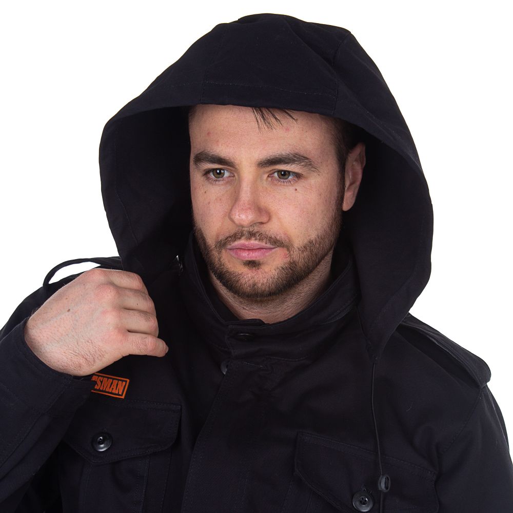 Куртка летняя Крафт цвет Черный ткань Cotton Куртка летняя Крафт цвет Черный ткань Cotton