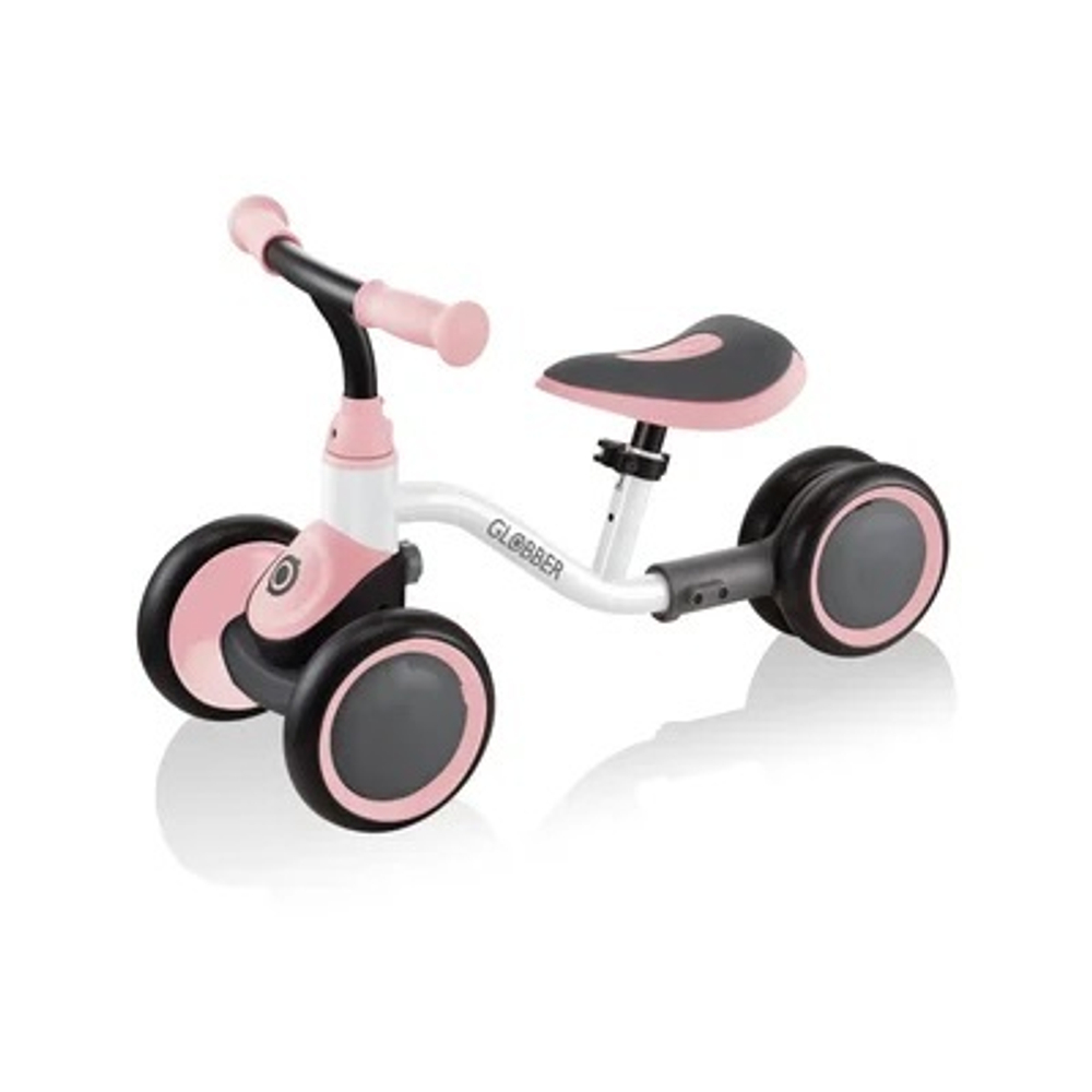 Беговел-каталка Globber Learning Bike White-Pastel Pink