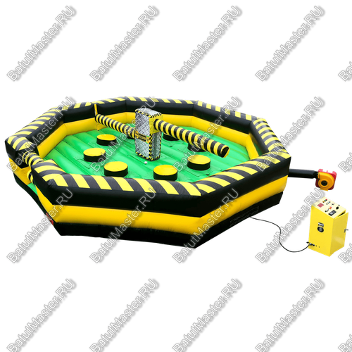 Коммерческая надувная игра "Увернись от палки" (Melt Down) 5*5*1.5 м