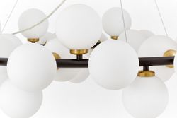 Подвесная люстра LUMINA DECO MARSIADA LDP 6033-40 BK+MD