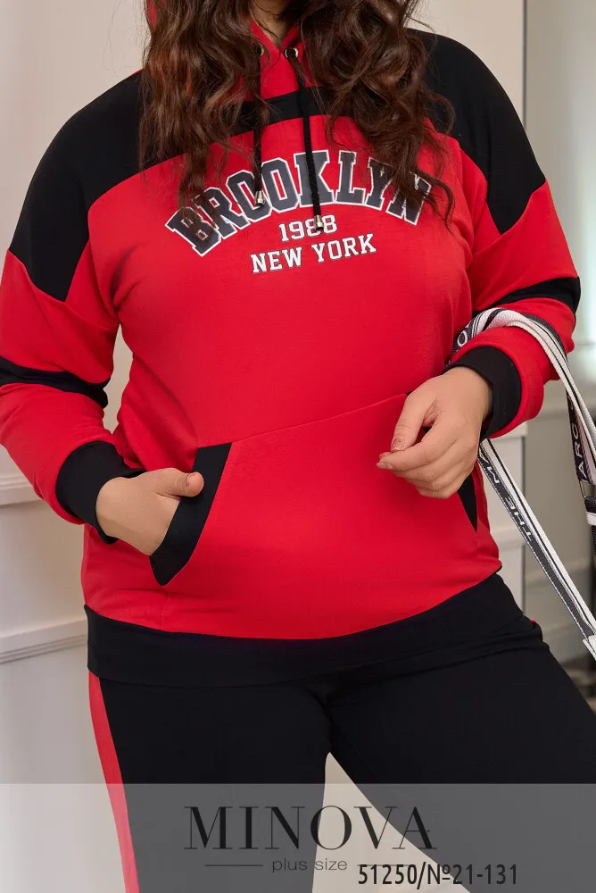 Костюм 21-131-красный Minova