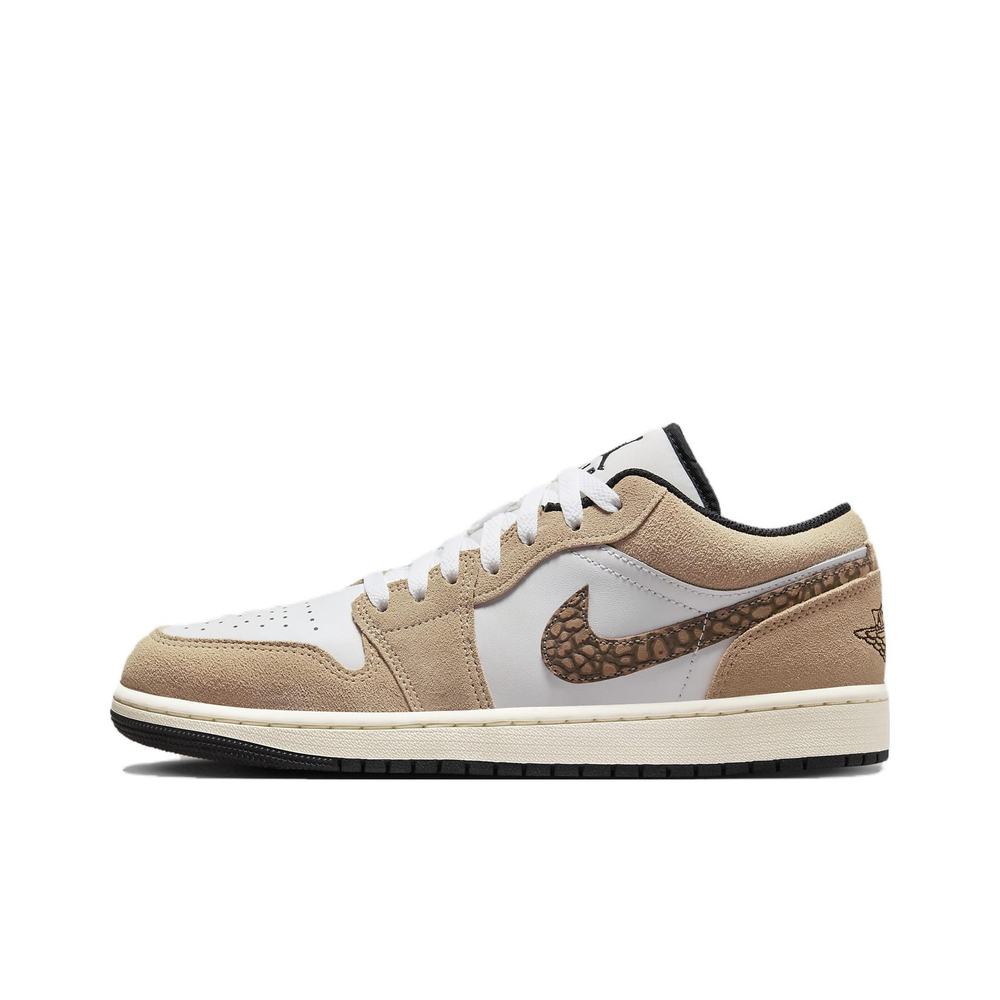 Кроссовки Air Jordan 1 Low SE Brown Elephant