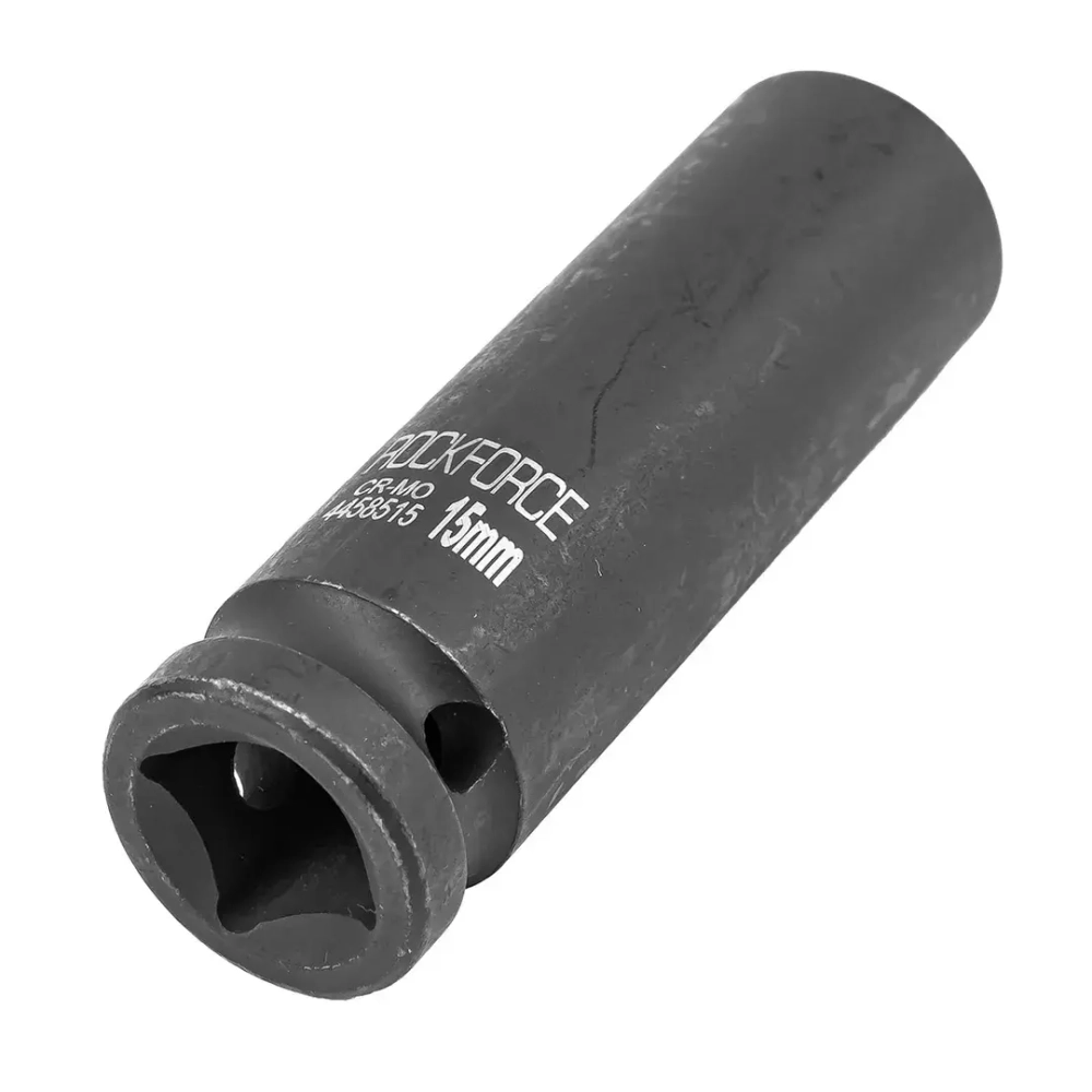 Головка ударная глубокая 15мм 6гр. 1/2'' RockForce##Rock FORCE RF-4458515
