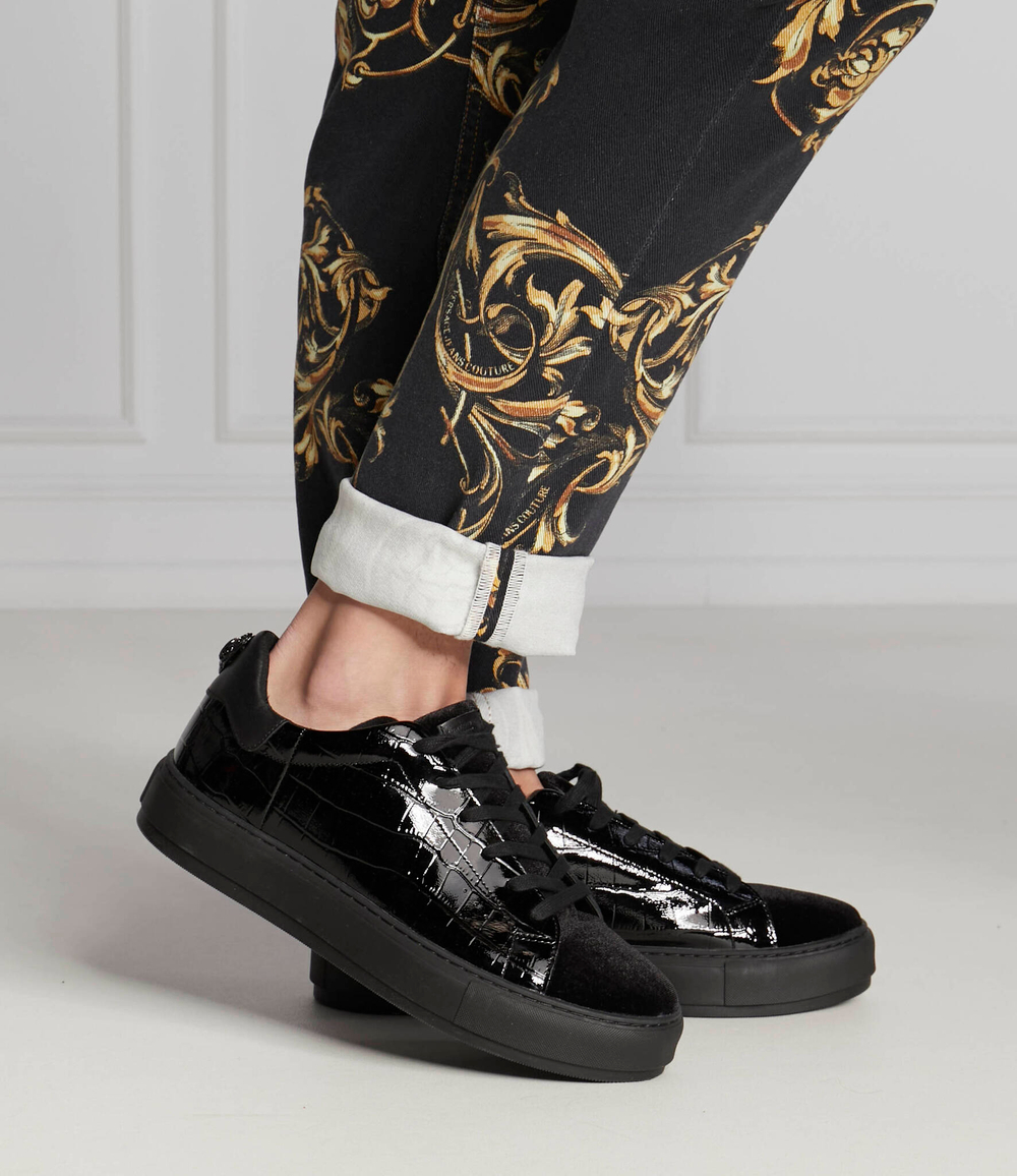 Кожаные кроссовки laney Kurt Geiger - черный(8505300169)