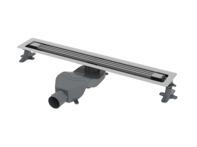 Душевой лоток B&T INFINITY 80см, нерж.сталь ХРОМ (Satin)