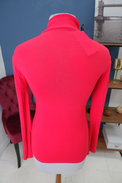 Водолазка красная базовая 44 размер