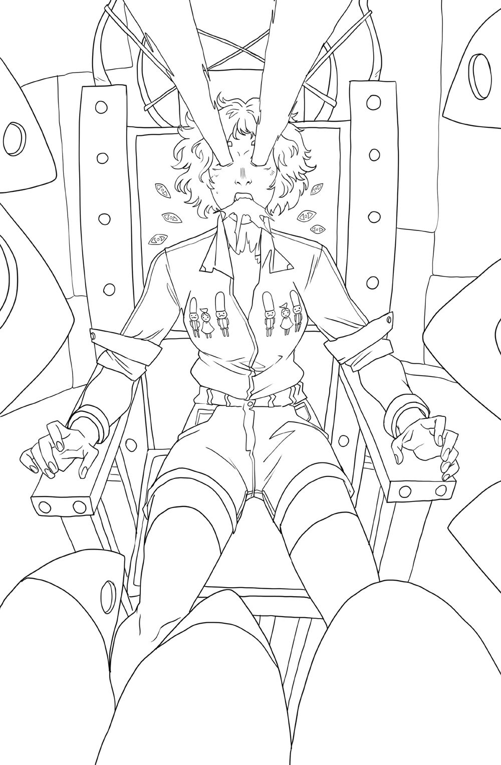 Экслибриум: Цвета наших чувств. Раскраска-досье