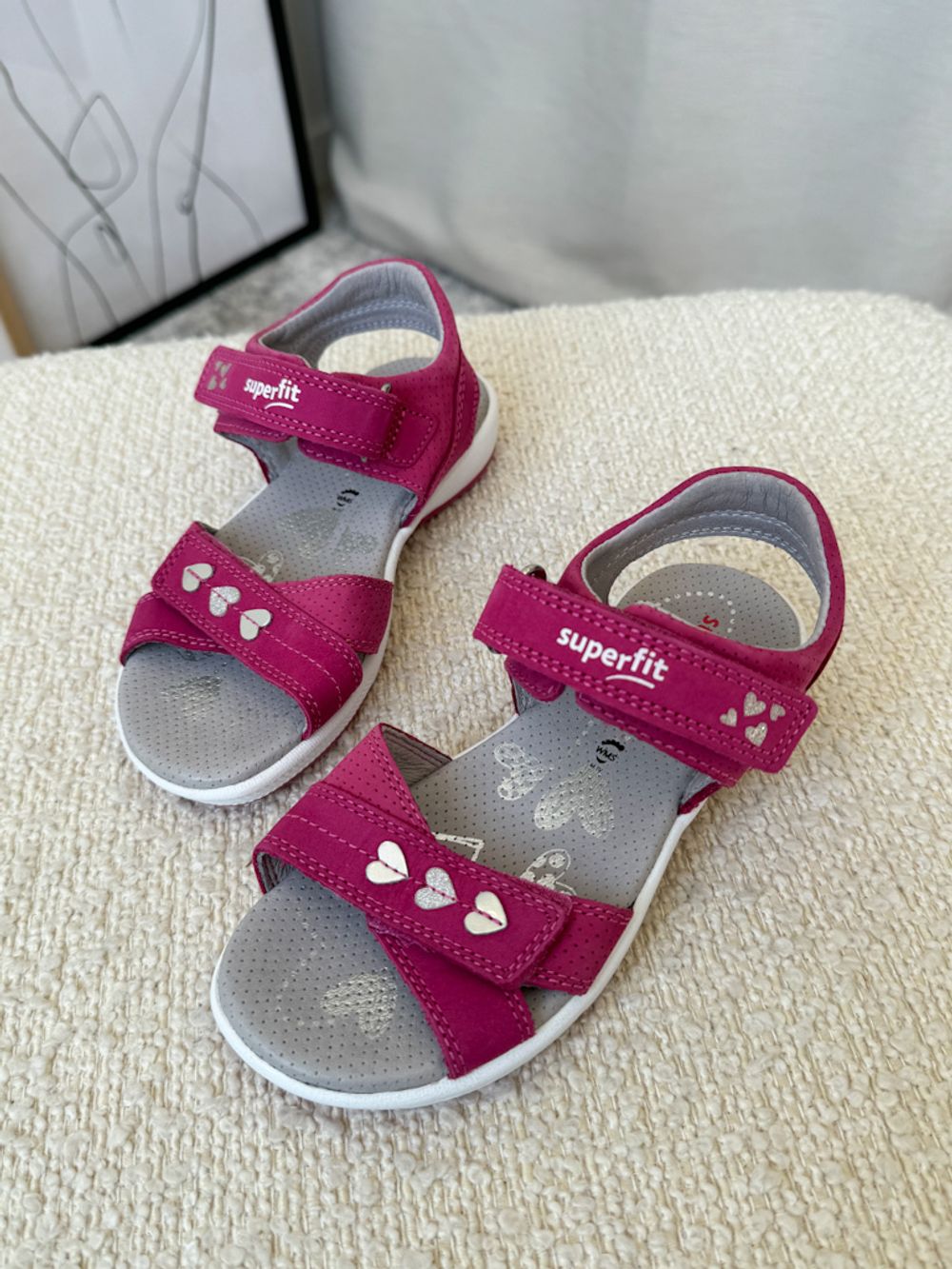 Замшевые босоножки Super Fit, 30