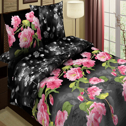 Комплект постельного белья "ВЛ. ЮЖНАЯ НОЧЬ", поплин Премиум, 100% хлопок.