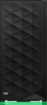 Корпус PCCooler C3D510 BK ARGB черный без БП (C3D510-BKP3-GL)