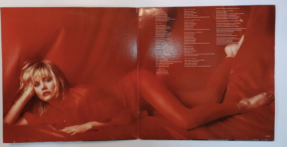Винтажная виниловая пластинка LP Olivia Soul Kiss (USA 1985)