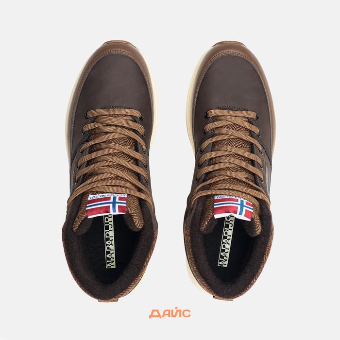 Ботинки Napapijri Slate Suede City Boots артикул:NA4HVFWA1 - купить в магазине Дайс