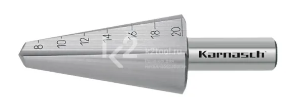 Коническое сверло Ø 8-20 мм, Karnasch, арт. 21.0040