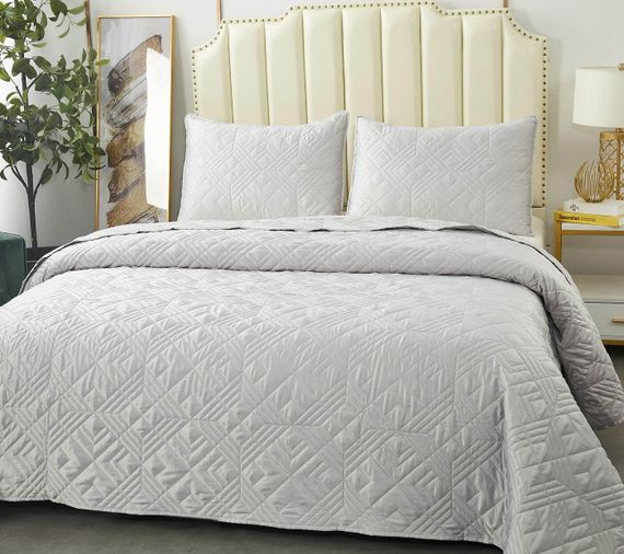 Себастьян (серое) Покрывало 230х250