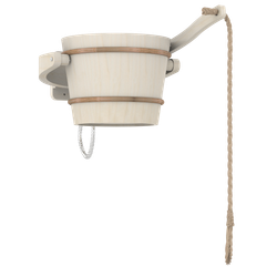 SAWO Обливное устройство, осина, 18л, 393-A