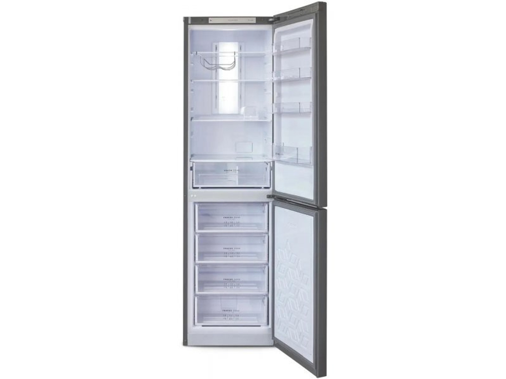 Холодильник двухкамерный Бирюса Б-I920NF Full No Frost нержавеющая сталь