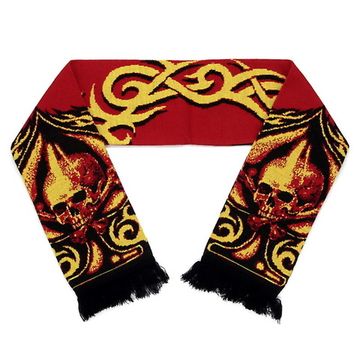 Шарф Череп в узоре (663)