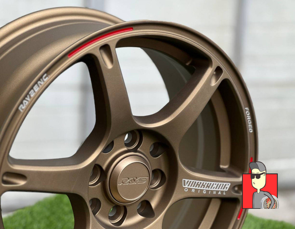 Комплект дисков Rays 15x6.5 et35 4x100/4x114.3