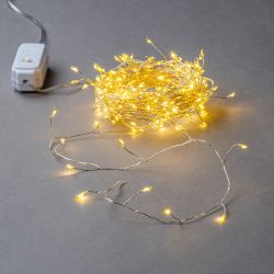 ULD-S1000-250-DTA WARM WHITE IP20 DEWDROP Гирлянда светодиодная Роса. 10м. 250 светодиодов. Теплый белый свет. Провод прозрачный. ТМ Uniel