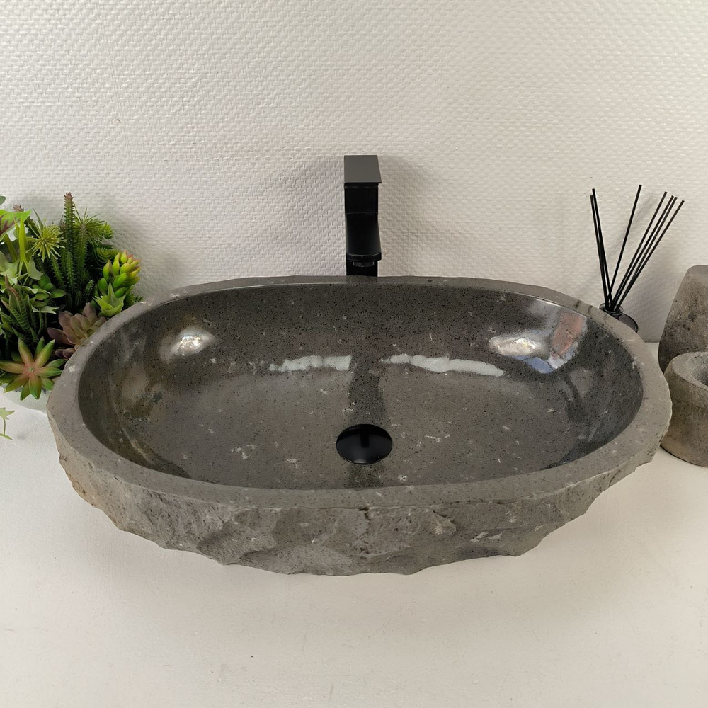 Раковина из андезита Erozy Grey EA-65530 64*41*15 0040