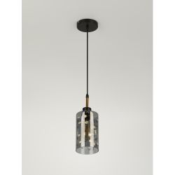 Светильник подвесной (подвес) Rivoli Eileen 9154-201 1хЕ27 60 Вт модерн | Лайт