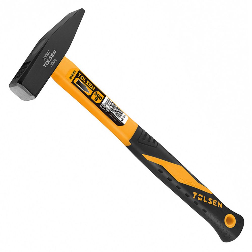 TOLSEN (TT25002) Молоток &quot;GRIPro&quot; 300 г, фиберглаcсовая рукоятка